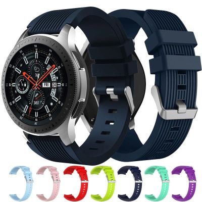 ▼❏❍ 20 มม. 22 มม. สายนาฬิกาสำหรับ Samsung Gear S3 Frontier Classic band สายเปลี่ยนสำหรับ Samsung Galaxy Watch 46 มม. 42 มม.