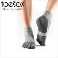 ToeSox โทซอคส์ ถุงเท้ากีฬา แยกนิ้ว รุ่น Ankle ปิดนิ้วเท้า