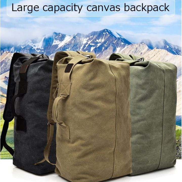 large-capacity-canvas-backpack