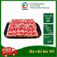 Ba chỉ bò Mỹ cuộn exel