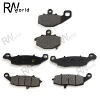 Motorcycle Front and Rear Brake Pads For KAWASAKI ER-6n 2012-2015 ER-6f 2006-2011 KLE 650 2007-2014 Z 750 2004-2005 Z750S 05-07