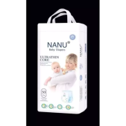 Tã Quần dán Cao Cấp NANU BABY S50 M50 L50 XL50 XXL50 XXXL50