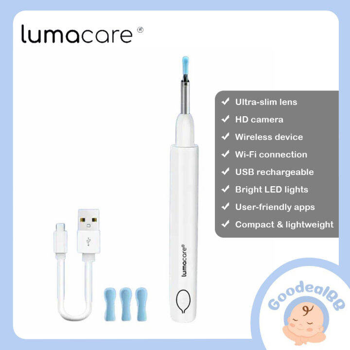 LumaCare Neeo Smart Visual Ear Cleaner With Camera and LED Lights | Lazada