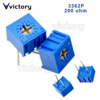 10Pcs 3362P-201LF 3362P 201 200R ohm Trimpot Trimmer Potentiometer Variable resistor 3362p-1-201