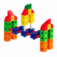 ชุดตัวต่อลูกบาศก์แสนสนุก (Construction Linking Cubes)