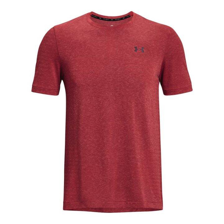 under-armour-ua-mens-rush-seamless-geosport-short-sleeve-อันเดอร์-อาร์เมอร์-เสื้อออกกำลังกายสำหรับผู้ชาย