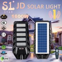 ไฟแสงอาทิตย์ JD-GN Solar lights สปอตไลท์โซล่า solar cell JD 1600W  โคมไฟโซล่าเซล พร้อมรีโมท รับประกัน 1ปี หลอดไฟโซล่าเซล ไฟแสงอาทิตย์ JDไฟโซล่าเซลล์