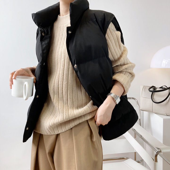 hxjjp-down-cotton-vest-jackets-women-short-autumn-winter-loose-outerwear-sleeveless-bread-waistcoat-709