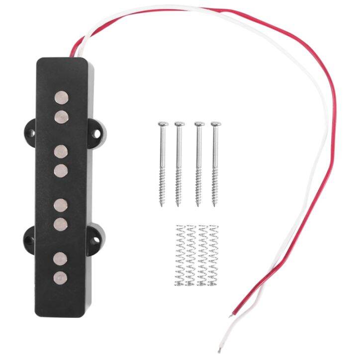 Pro Electric Bass Open Type Noiseless Bridge Pickup For 4 String Jazz