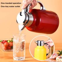 ❆✵ New 304 Stainless Steel Thermoses Insulation Coffee Pot 1.6 L Large Capacity Double Layer Vacuum Bottle Household Thermal Kettle