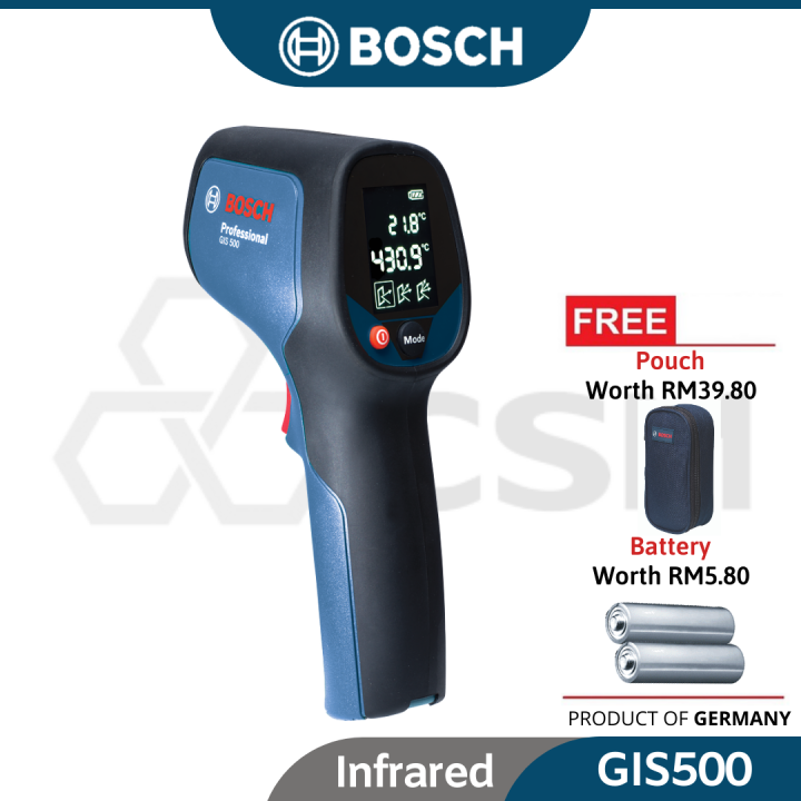 BOSCH GIS500 Infrared Temperature Heat Detector 30500⁰C 0601083480