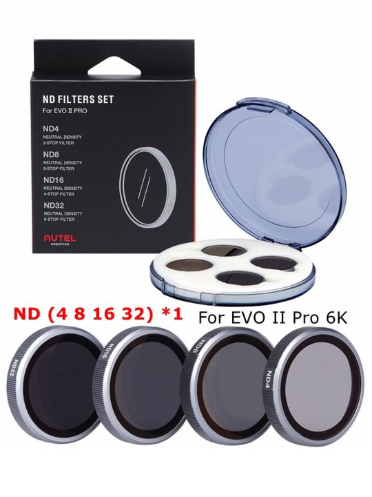 ฟิลเตอร์ตัวกรองแสง-autel-uv-nd-สำหรับหุ่นยนต์-autel-evo-ii-pro-6k-8k-nd4อุปกรณ์เสริมโดรนติดกล้อง-nd8ตัวกรองเลนส์-nd32-nd16