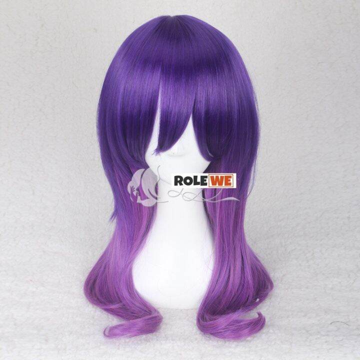 （Cos wig）Anime Kiss Him Not Me Serinuma Kae Purple Wig Cosplay Costume ...