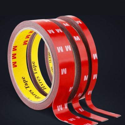 VHB Sided Tape Super Temperature Gray Foam Adhesive Face for Car/Home Wide 6-50mm Customizable