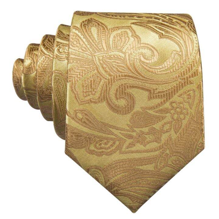 gold-men-tie-paisley-silk-tie-pocket-square-gift-box-set-barry-wang-luxury-designer-neck-tie-for-men-male-gravat-wedding-bb-5150