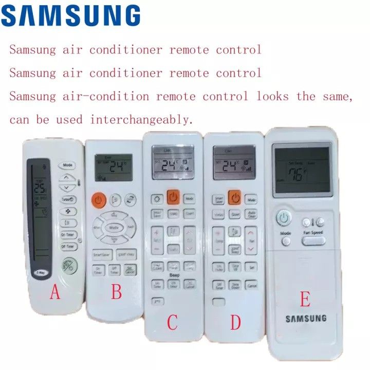 Samsung Air Conditioner Remote Control Samsung Air Conditioner Remote