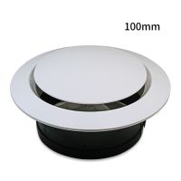 Vent Cover Air Outlet Ventilation Diffuser 100MM 150MM Air Conditioning Tube Home Ventilation Adjustable Louver