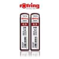 ไส้ดินสอกด Rotring Fine Leads ไส้ดินสอรอตริง 0.5 มม. มีให้เลือก 2 แบบ 2B และ HB (1ชิ้น) พร้อมส่ง เก็บปลายทาง