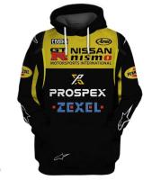 （ALL IN STOCK XZX）  Nissan 3D T-Shirt, Hoodie, Sweatshirt Print All Over Custom Name 211  (Free customized name logo for private chat, can be changed with or without zipper)