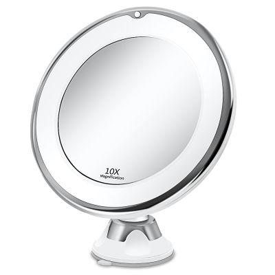 Makeup Vanity Mirror with 10X Lights LED Mirror Makeup Mirror Light Miroir Espelho Eclairage Vanity Light Makeup Storage Box