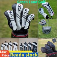 2023 NEW for◑✳♗ Tit TSi Series Golf Woods Headcovers Covers 135UT Putter for Driver Hybrid Fairway Clubs Set Heads PU Leather Waterproof and Wear-resistant