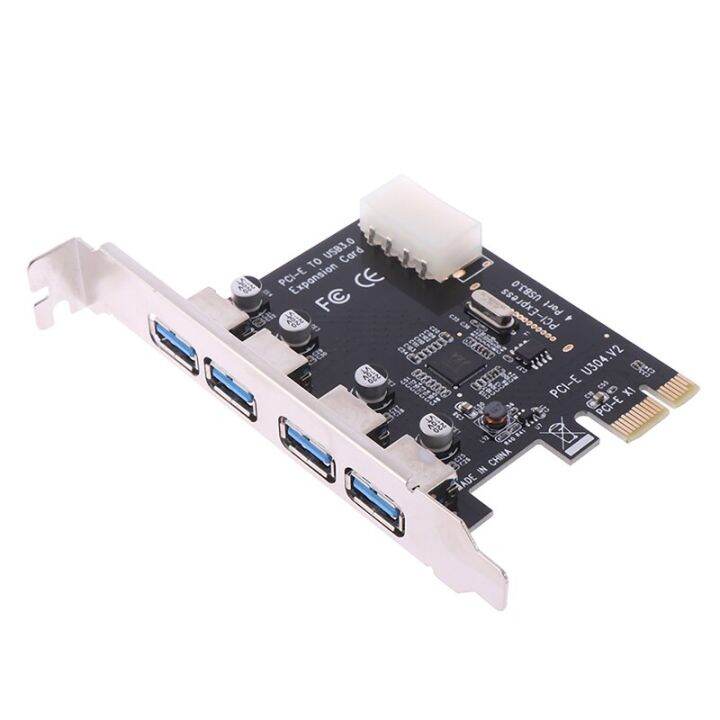 4 Port Usb 3.0 PciE Expansion Card Pci Express Pcie Usb 3.0 Hub