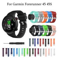 Silicone Strap For Garmin Forerunner 45 45s Smart Watchband Band Sport Replacement Wristband Colorful Bracelet Correa with Tool