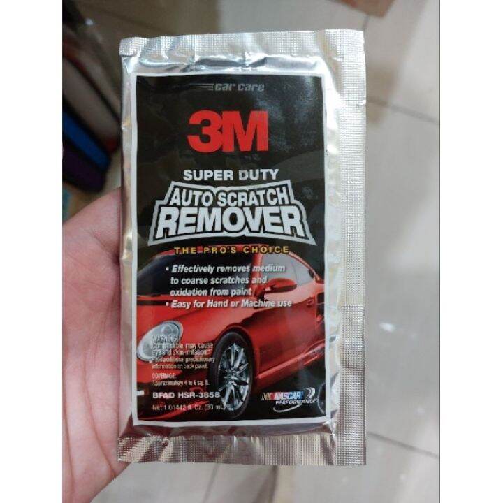 3M Auto Scratch Remover Sachet 30ml♬ Lazada PH