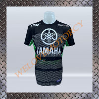 เสื้อยืดแขนสั้น YAMAHA #JT562 เนื้อผ้า ไฟเบอร์นาโน ซึมซับเหงื่อและปกป้องกลิ่นอับชื้นได้ดี (พร้อมส่งทันทีได้ของไม่เกิน 2-3วัน)