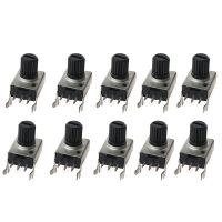 50PCS RV09 Potentiometers 15MM 100K 10K 1K 20K 2K 500K 50K 5K