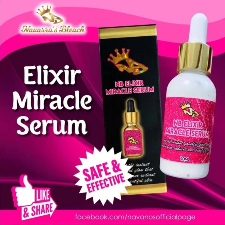 Navarro's Bleach Elixir Miracle Serum Lazada PH