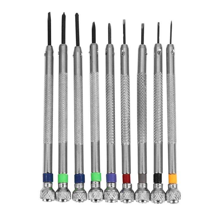 0-5-2-5mm-steel-precision-screwdriver-set-watch-repair-tool-kit-portable-watchmaker-blade-assort-slotted-tools-9pcs-for-watch-repairing