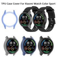 1Pc TPU Case For Xiaomi Mi Watch Color Sports Edition Scratch proof Shockproof Smartwatch Protective Cover Frame Bumper Shell