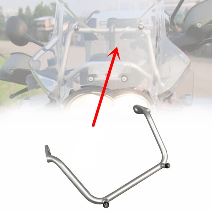 ตัวยึดกระจกรถจักรยานยนต์รองรับการติดตั้งที่เบนทางลมสำหรับ-bmw-r1200gs-2004-2005-2012-r1200-gs-ผจญภัย-adv-กระจกบังลม