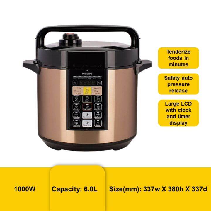 Philips Hd2139 60 Pressure Cooker 6l 