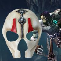 เกม Darksiders การลงโทษของสงคราม Cosplay Death Mask ฮาโลวีน Carnival Party Unisex เรซิ่นหน้ากาก Masquerade อุปกรณ์เสริม Prop