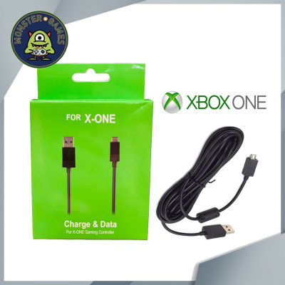 Xbox One Charge &amp; Data for Gaming Controller สายยาว 2.7 เมตร (Xbox one charger)(Xbox one Charge)(Xbox one gaming controller)(Xbox one cable)(Xbox one usb)(Xbox one usb cable)