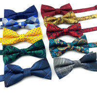 18 Styles of Korean Fashion Wedding Groom Bowknot Banquet Mens Polyester Silk Bow Ties  Bowties