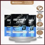 Sample Iso Whey Zero - Whey Protein Isolate BioTech, Hỗ Trợ Tăng Cơ Giảm Mỡ
