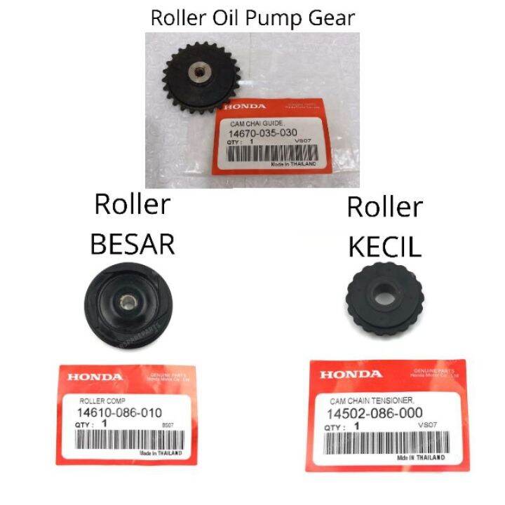Timing Chain Roller Oil Pump Gear/ Roller Timing Tensioner Set BESAR