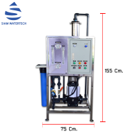 เครื่องกรองน้ำ Ro 6Q กำลังการผลิต 6000 ลิตร/วัน สำหรับโรงงานอุสหกรรม โรงงานน้ำดื่ม