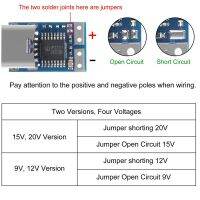 Holiday Discounts PDC004-PD PD Decoy Module, USB-C PD 9V 12V 15V 20V DC Fixed Voltage Power Trigger Module 5A Type-C Female Input For Notebook