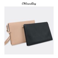 Customized Microfiber Saffiano Leather Clutch Bag Square Shoulder Bag Fashion Women Crossbody Bag Purse with Detachable Strap