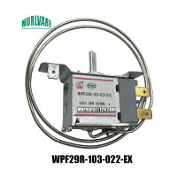 ชิ้นส่วนควบคุมอุณหภูมิโพรบเซ็นเซอร์2PIN เทอร์โมสตัท WPF29R-103-022-EX สำหรับตู้แช่แข็งตู้เย็น