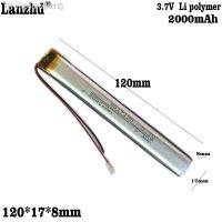 8017120 3.7V 2000mAh Li Polymer Battery lipo cellS For light point reading pen wardrobe light emergency light water replenisher [ Hot sell ] mzpa12