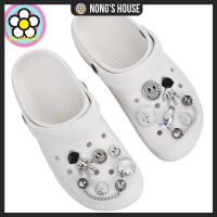 Nongs House-** พร้อมส่ง **[jibbitz] อุปกรณ์เสริมรองเท้า  สำหรับ crocs รูปแบบรอยยิ้ม Star Trek