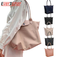 EverToner Dumpling Shape กระเป๋าถือยาวขนาดใหญ่ผู้หญิง Tote กระเป๋า Le Pliage สั้น Handle Small Lady Bag