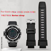 สำหรับ CASIO PRG-200 250 500 PRW-2500 35005100ผู้ชายซิลิกาเจลเรซิ่นนาฬิกา18Mm