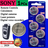 ถ่าน Sony CR2450  จำนวน 1 ก้อน Original Sony CR2450 3V Lithium Batteries สำหรับ รีโมท BMW ,Computer ,Montherboard ,Calculator  และ อื่นๆ