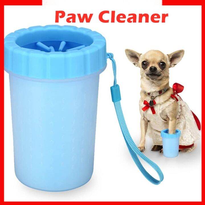 Muddy Dog Paw Cleaner Silicone Puppy Dog Foot Paw Washer For Small Dogs